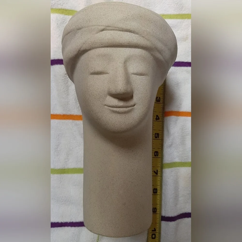 Head Face Vase approx 8